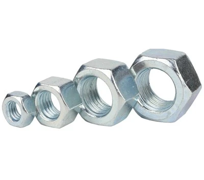 DIN 934 Hex Nuts Grade 8, Grade 10, Galvanized & Stainless Simbi